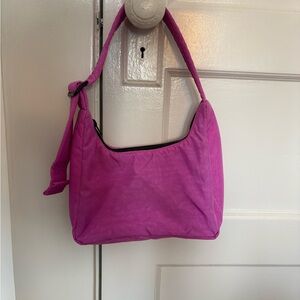 BAGGU Mini nylon shoulder bag in pink